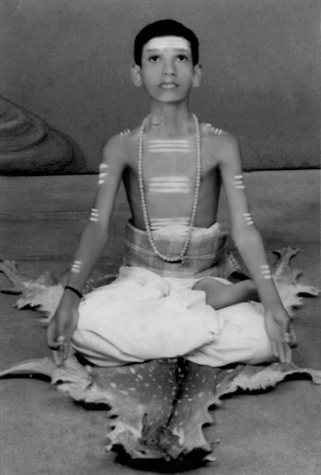 1990 | The Young Avatar's photo after His enlightenment experience at the age of 12