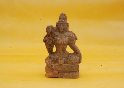 1989 | Seated Parashakti Deity Carved by The Avatar Himself