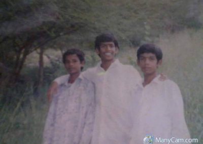 1992 | The Avatar’s two premonastic, biological brothers on the Arunachala Hill
