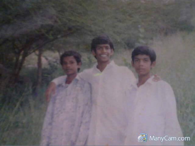 1992 | The Avatar's two premonastic, biological brothers on the Arunachala Hill