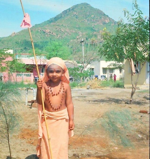 1982 (approximately) | The Avatar is seen at age 4, dressed as a Sanyasi