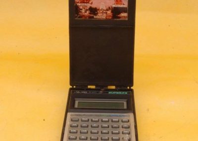 1993| The Avatar’s calculator used during polytechnic studies with Lord Arunachaleshwara’s Picture