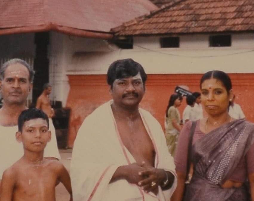 Sri Nithya Arunachalananda, biological father